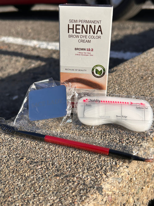 Henna Brown Dye Color Cream