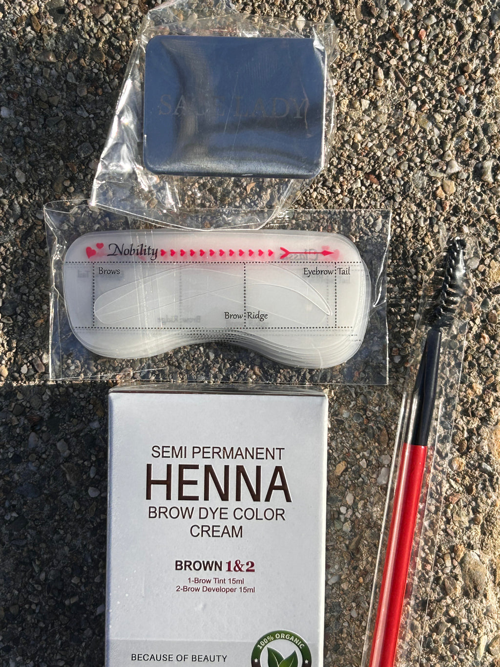 Henna Brown Dye Color Cream