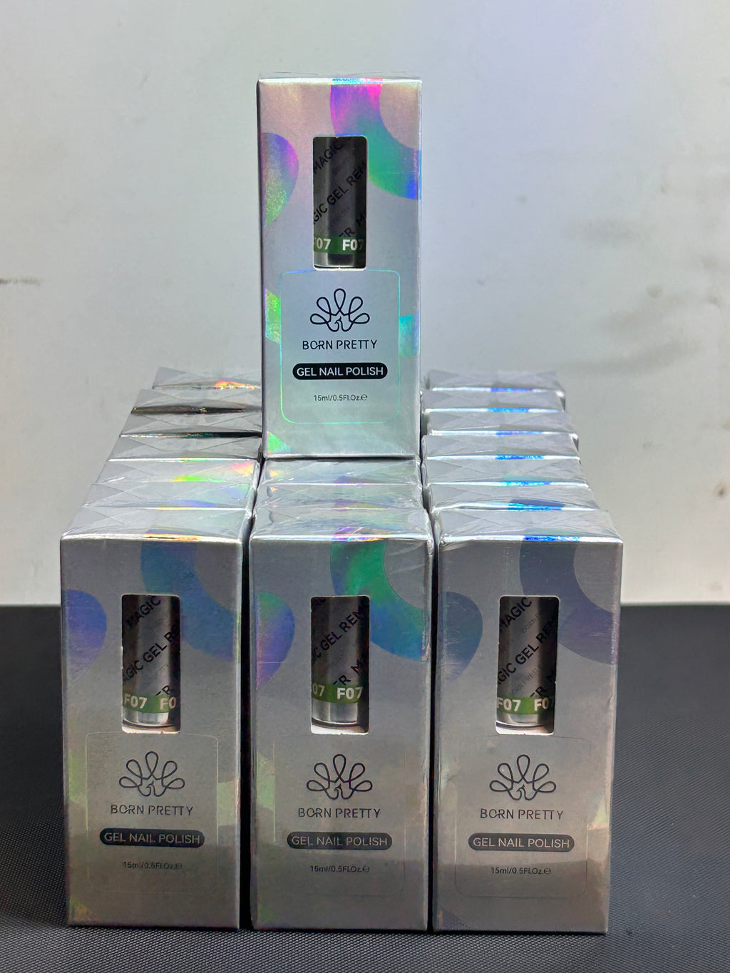 Born Pretty Magic Gel Magnetic Gel Nail Polish Green F07 15ml/0.5fl oz